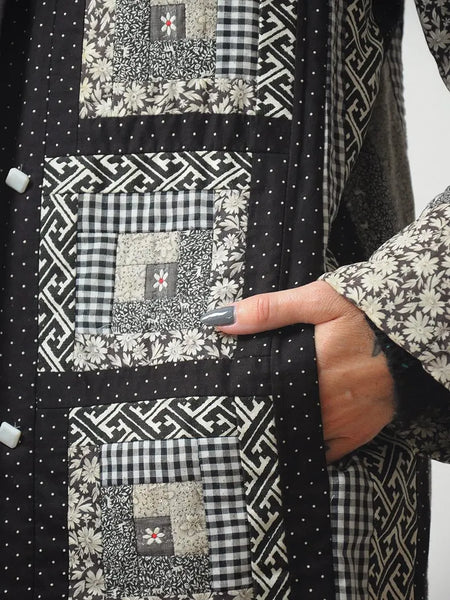 OOAK Patchwork Quilted Jacket
