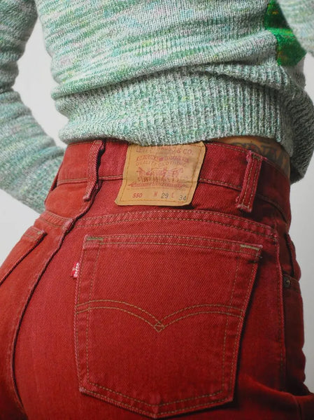 80's Levi's 550 Cranberry Jeans 29x34