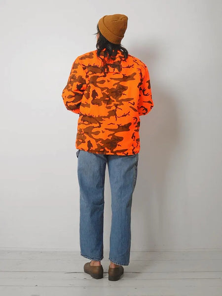1980's Reversible Quilted Camo Jacket