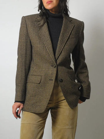 1980's Ralph Lauren Tweed Blazer