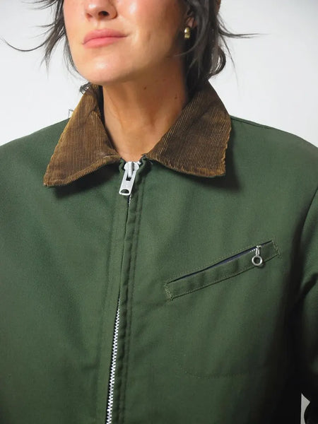 1970's Key Quilted Work Coat