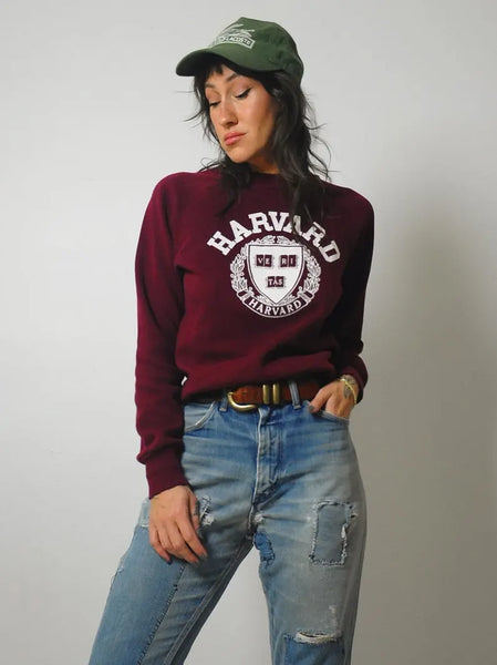 1980's Harvard Crest Sweatshirt