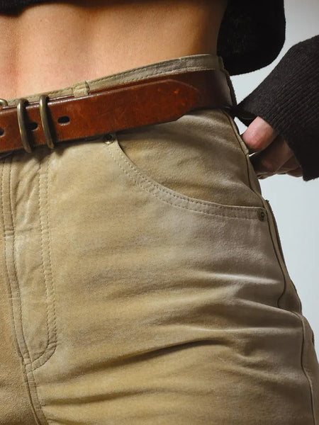 1990's Ralph Lauren Suede Pants