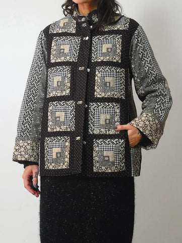 OOAK Patchwork Quilted Jacket