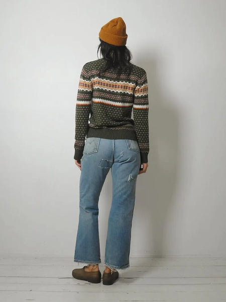 1970's Diamond Fairisle Sweater