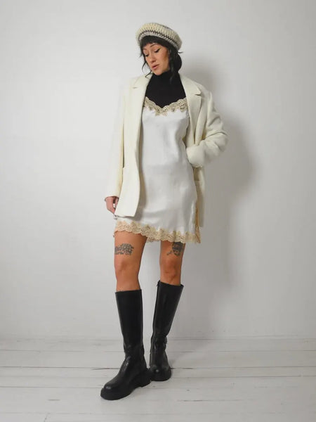1980's Wool Oversized Blazer
