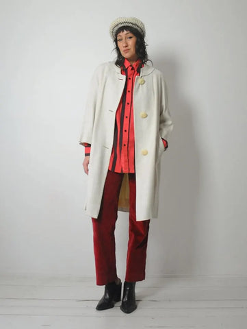 1960's Linen Minimal Jacket