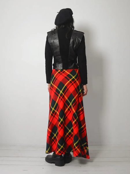 80's Black Leather & Suede Moto Jacket