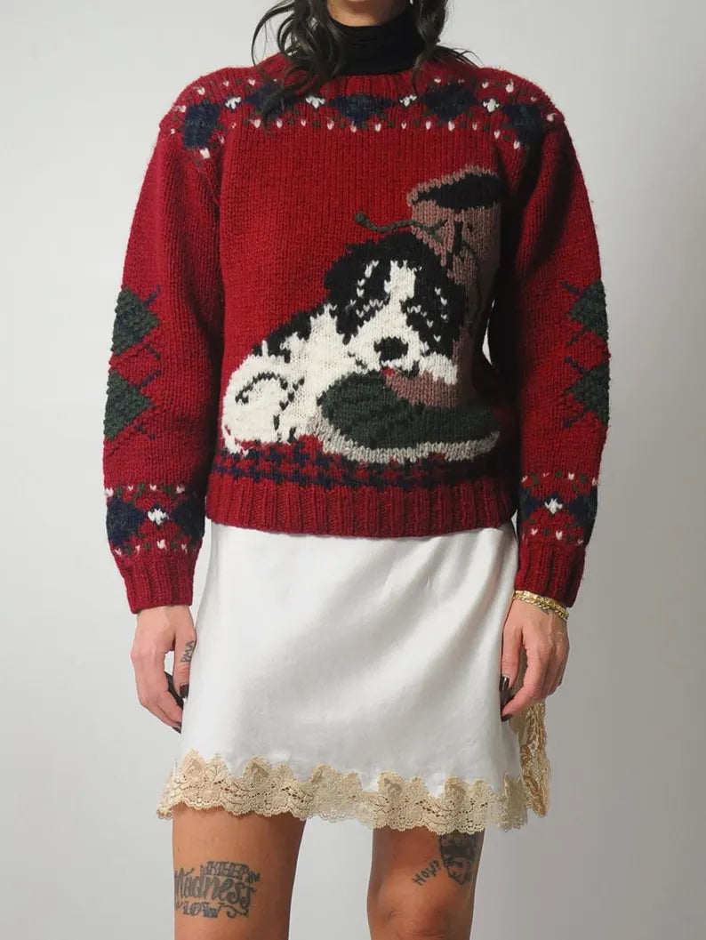 Woolrich Dog & Boot Sweater