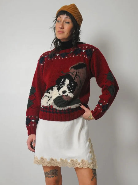 Woolrich Dog & Boot Sweater