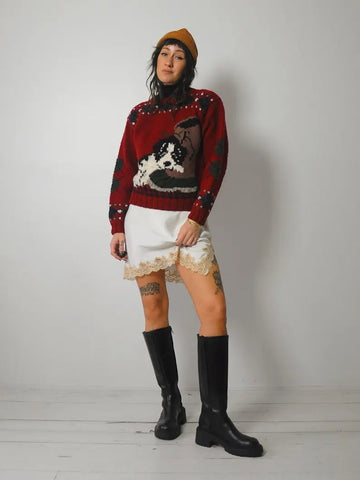 Woolrich Dog & Boot Sweater