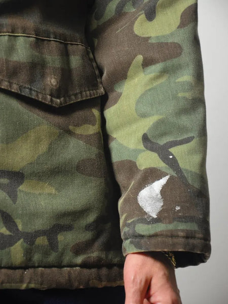 1980's Quilted Camo Jacket