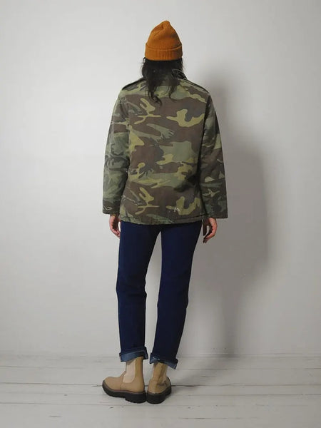 1980's Quilted Camo Jacket
