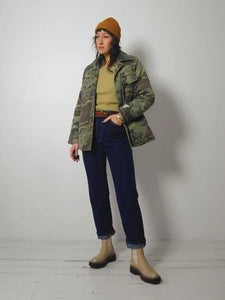 1980's Quilted Camo Jacket