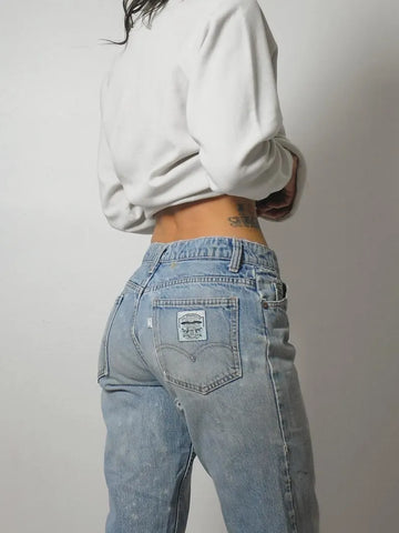 Faded White Tab Levi's Jeans 30x31