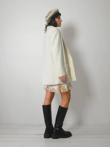 1980's Wool Oversized Blazer