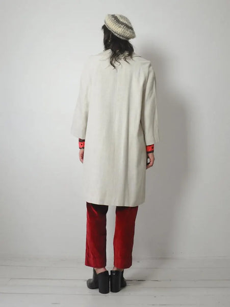 1960's Linen Minimal Jacket