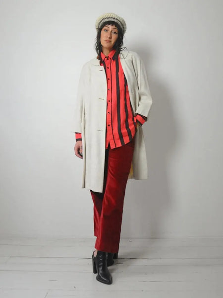 1960's Linen Minimal Jacket
