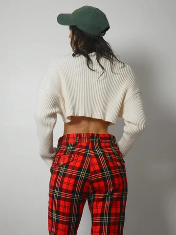 1970's Levi's Tartan Plaid Pants