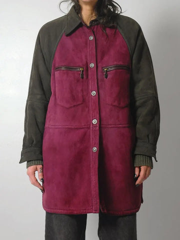 1990's Gianni Versace Shearling Coat