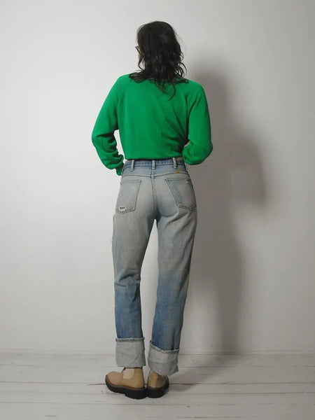 1970's/80's Destroyed Rustler Jeans 30x33