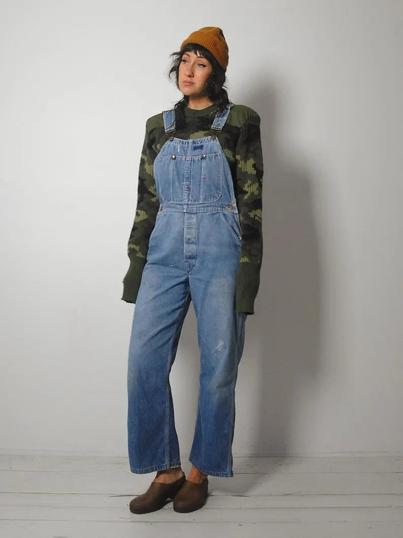 1980's Faded Dickie's Overalls