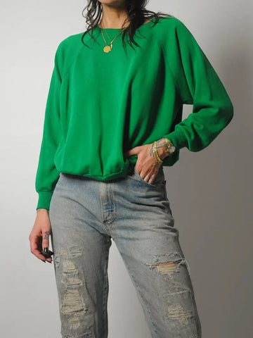 Soft Kelly Green Sweatshirt