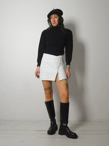 1940's Black USN WWII Military Issue Sweater