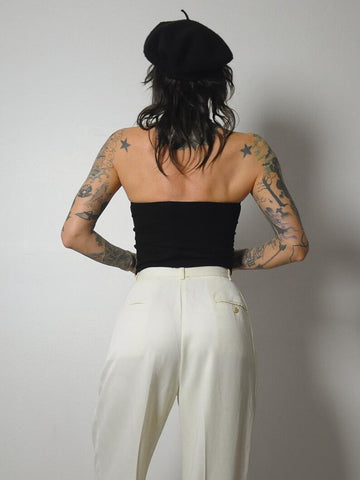 1980's Ivory Ralph Lauren Pants