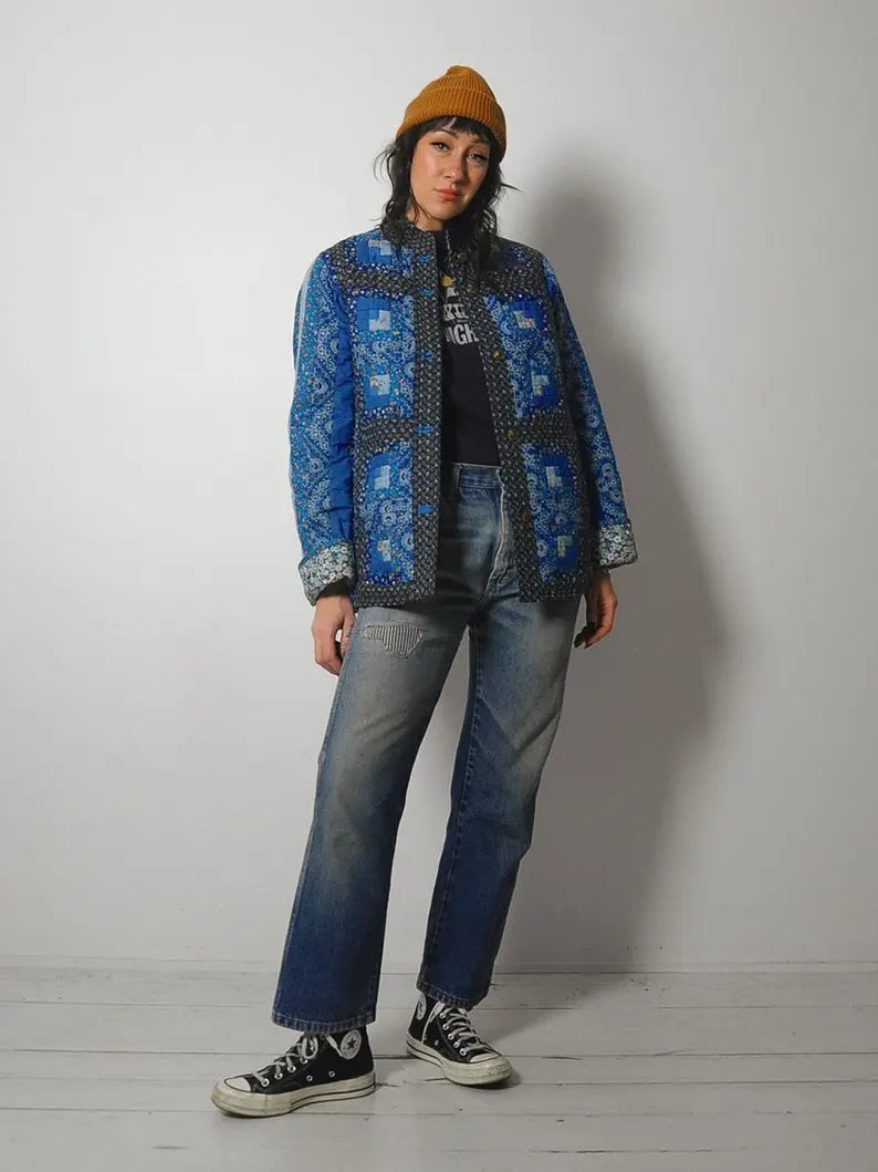 Patchwork Quilted Jacket OOAK