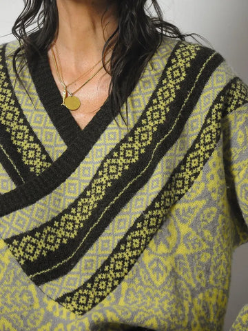 1980's United Colors of Benetton Ski Sweater