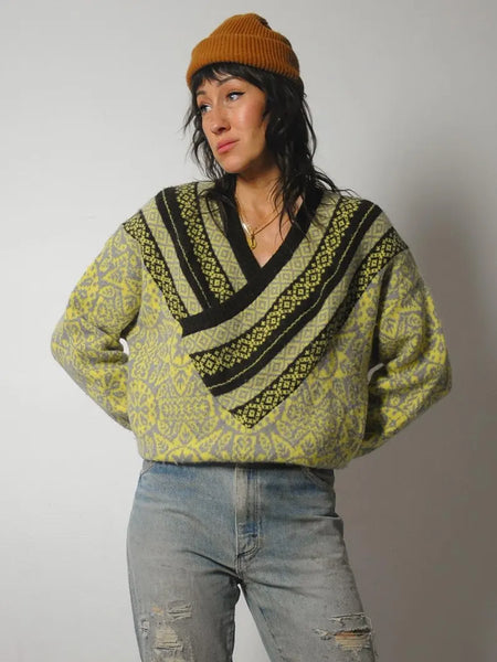 1980's United Colors of Benetton Ski Sweater