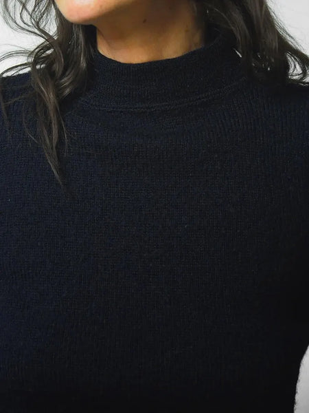 1940's Black USN WWII Military Issue Sweater