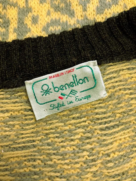 1980's United Colors of Benetton Ski Sweater