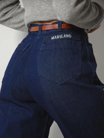 Marsland's Navy Issue Indigo Jeans 32x27