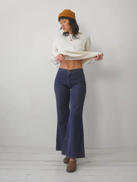 1970's Low Rise Bell Bottoms 30x30