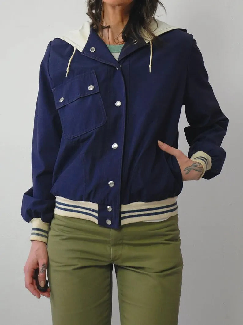 1960's Hooded Nautical Jacket