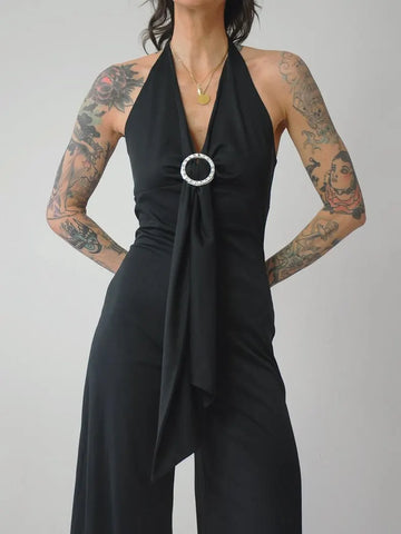 1970's Halter Neck Jumpsuit