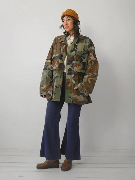 Oversized Camouflage Jacket
