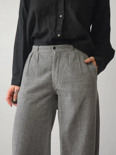 1940's Wool Bloused Leg Trousers
