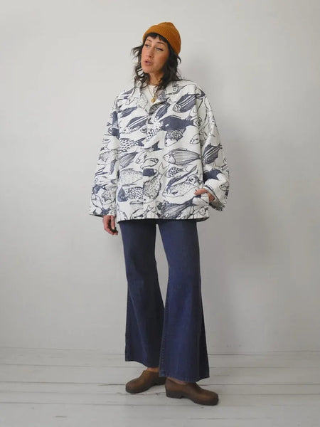1980's Fish Chore Jacket