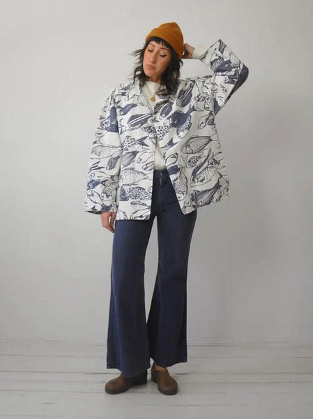 1980's Fish Chore Jacket