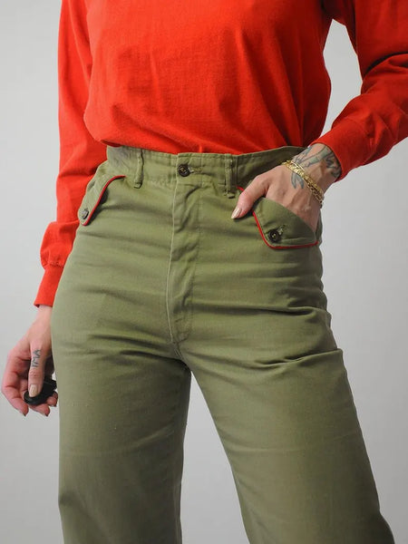 1960's Boy Scout Pants 29x27