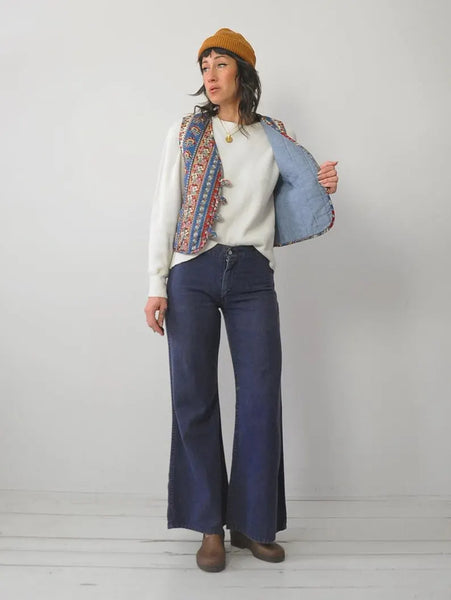 Patchwork Quilted OOAK Vest