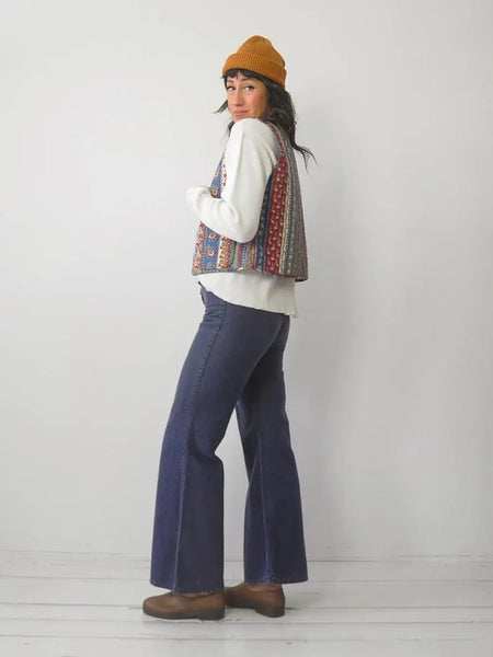 Patchwork Quilted OOAK Vest