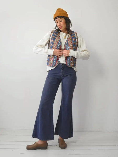 Patchwork Quilted OOAK Vest