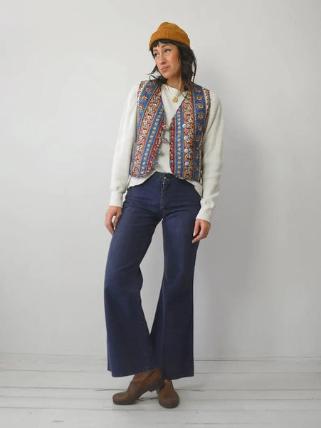 Patchwork Quilted OOAK Vest
