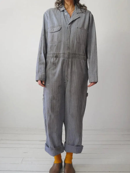 1970's Big Ben HBT Denim Coveralls