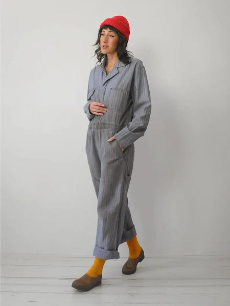 1970's Big Ben HBT Denim Coveralls