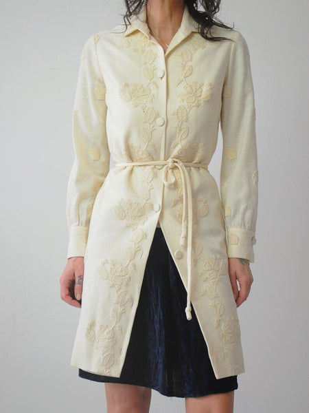 1950's Anne Fogarty Embroidered Jacket